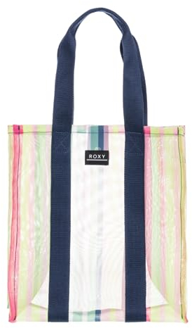 Roxy Iced Aqua - Medium Tote Bag - Mittlerer Shopper - Unisex - One Size - Schwarz.