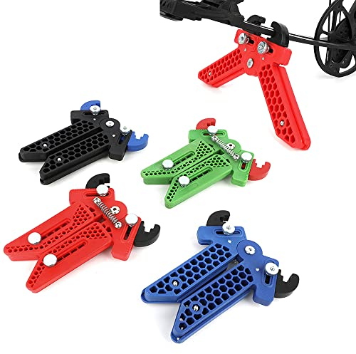 HNZMDY Bogenschießen Bogenständer Compound Bogen Gliedmaßen Halter Bogen Kick Ständer Rack Halterung für Compound Bögen (Blau)