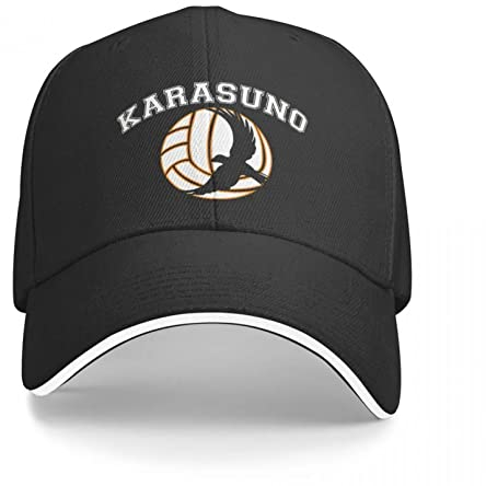 DFRIZ Baseballkappe Haikyuu Volleyball ms Cap Baseballkappe Wanderhut Hut für Männer Frauen
