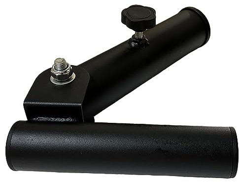qibylift Landmine 50mm T-Bar Row Griff für 2 Olympia Langhanteln - 360° drehbar für Rudern, Latzug & Fitness Box Training Kompatibel mit SZ Stange Kabelzug