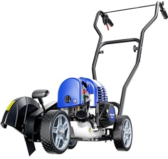 Wild Badger Power Sidewalk Edger Lawn Tool Gas 31cc WB31CCED, Blue