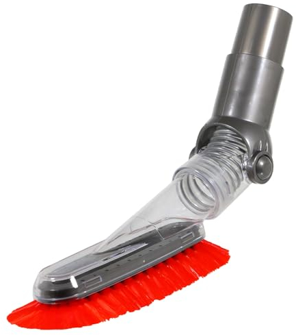 Spares2go Soft Dusting Brush compatible with Shark NV601UKT UV810 Vacuum Cleaner Flexible Dust Attachment Tool