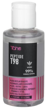 Tahe Peptide T98 Eyes Agua micelar desmaquillante en aceite para rostro, ojos y labios (50.00 ml (Paquete de 1))…