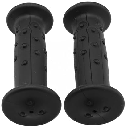 HpLive Bike Handlebars Grip,1 Pair 19mm Handlebar,Children Bike Soft Handlebars Grip,Rubber Handle Cove (Black)