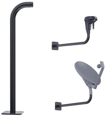 RoboUP Wandhalterung für RTK-Basisstation, Wandhalterung für Satellitenschüsseln, Nur Geeignet TM01 Serie(T600, T1200Pro) RTK Basisstation