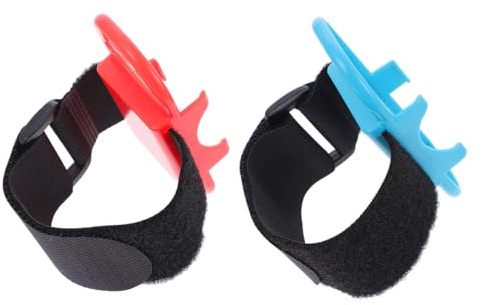 HOMSFOU 2stücke Gamepad-armband Kompatibel Mit Switch Elastisches Armband Sicherer Halt Rutschfeste Unterlage Zubehör Für Gaming-controller