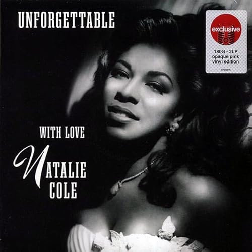 NATALIE COLE : UNFORGETTABLE - NEW SEALED EXCLUSIVE 180 gram PINK DOUBLE VINYL LP
