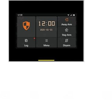 Système de sécurité domestique Système d'alarme de sécurité à domicile sans fil Tuya avec prise en charge du capteur de mouvement télécommande d'application d'alarme Anti-démantèlement(Ost-02-H501-Set