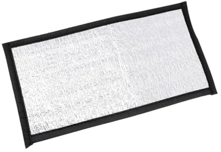Hemobllo Almohadilla Térmica Auto Calentable Diseño Reflectante para Reptiles y Película de Aluminio para Terrarios y Jaulas de Mascotas Pequeñas como Gatos y Chinchillas