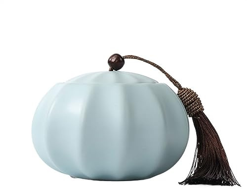 Caja de té Frasco de Almacenamiento Sellado pequeño de cerámica Personalizado Creativo Botes de té de Hojas Sueltas for el hogar