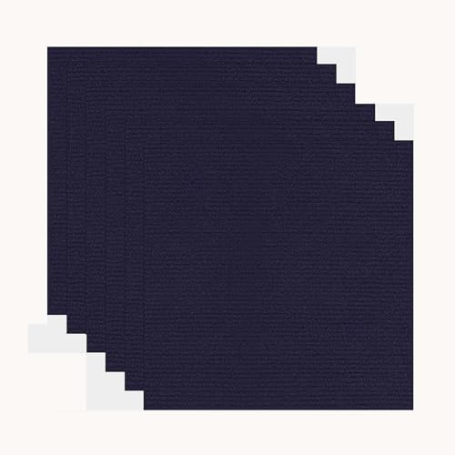 Blissbuilt Piastrelle Moquette autoadesive,Quadrotte di MoquettePeel And Stick,Lavabili,Riutilizzabili,e Facili da Installare,Tappetino Pavimenti Fai Te,per casa,Ufficio,Commerciale 10pia,30 * 30cm