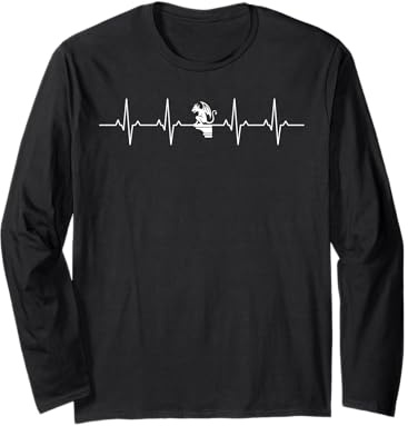 Gargoyles Heartbeat Long Sleeve T-Shirt