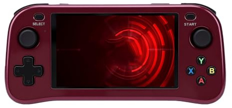 Luocute Retro Handheld Game Console, Dual Core 1.2G 4.5 Inch IPS Screen 2GB DDR3 3000mAh Battery 64G Memory Card Portable Gaming Console with Joystick, for Travel