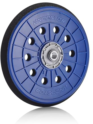 Recambio • Disco de lijadora • Disco de esmerillado • Plato de soporte • Lijadora de cubiertas • Rectificadora • Jirafa con velcro de Ø 225 mm • Stayer LP 700 et HP 1010