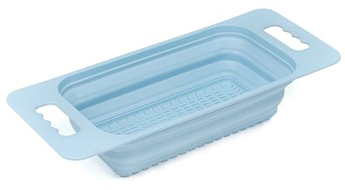 SAMMART Over The Sink Rectangular Colander (Sea Angel)