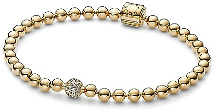 Pandora Signature Armband Perlen und Pavé