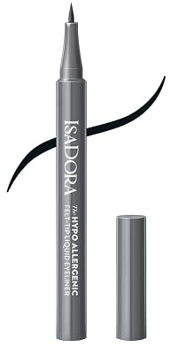 IsaDora Hypoallergenic Eyeliner - Allergivänlig Eyeliner för Känsliga Ögon (30 black)