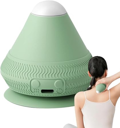 Elektrisk massageboll Kompakt verktyg för muskelavslappning | Vibrationsmassageapparat med elektrisk rulle För träning efter pass, hemma, resor, lägenhet, män, kvinnor, vuxna