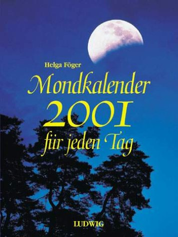 Kalender, Mondkalender für jeden Tag, Taschenausgabe