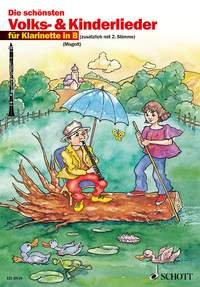 Die schonsten volks- und kinderlieder clarinette