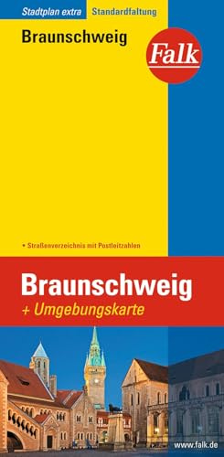 Falk Stadtplan Extra Standardfaltung Braunschweig