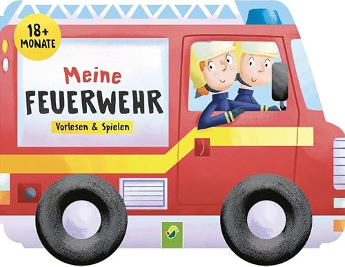 Meine Feuerwehr-Räderbuch: Vorlesen & Spielen | Ab 18+ Monate