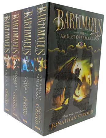 Jonathan Stroud The Bartimaeus Series 4 Books Collection Set (Bartimaeus Sequence Series - Children's Fantasy Novels, Age 10-14)