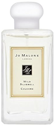 Jo Malone Wild Bluebell for Women Eau De Cologne Spray 3.4 Ounces, clear