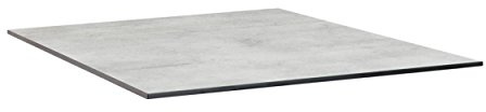 KETTLER Advantage Esstische HPL-Tischplatte 95 x 95 cm, grau