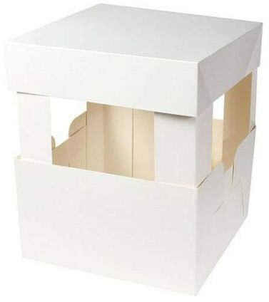 Cake Box Corner Extenders - Bulk Pack of 100 (25 Sets)