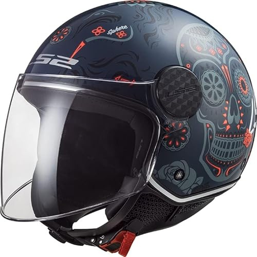 LS2, jethelme motorrad Sphere lux Maxca cobalt orange, XL