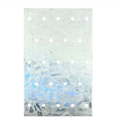 Sandbaggy Tie Plate for Wood (3-1/8 x 5) - Hot Dipped Galvanized Steel - 20 Gauge - 23 Nail Holes (Similar to Simpson Strong-Tie TP35) (3.125 x 5, 150)