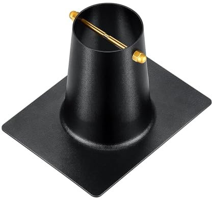 Namvo Rain Chains Aluminium Black Powder Coated Gutter Downspout Adapter For Rain Chain Installation, Standard