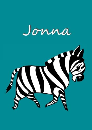 Malbuch / Notizbuch / Tagebuch - Jonna: DIN A4 - blanko
