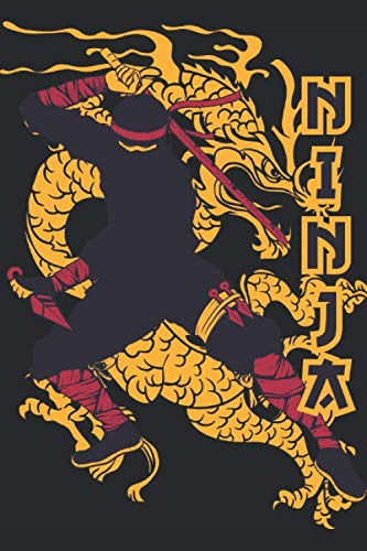 Notizbuch für Ninja Fans: A5 I 120 Seiten Dotgrid gepunktet I Ninja Design I Für alle Fans der Ninjas