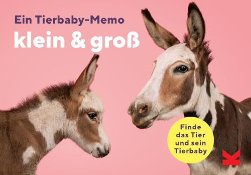 klein & groß. Ein Tierbaby-Memo