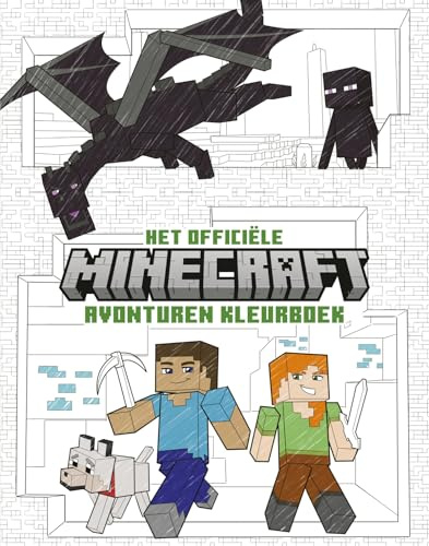 Het officiële Minecraft avonturen kleurboek