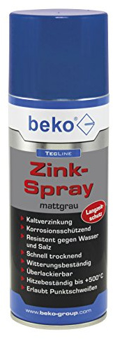 beko TecLine Zink-Spray 400 ml silbergrau 295 1 400