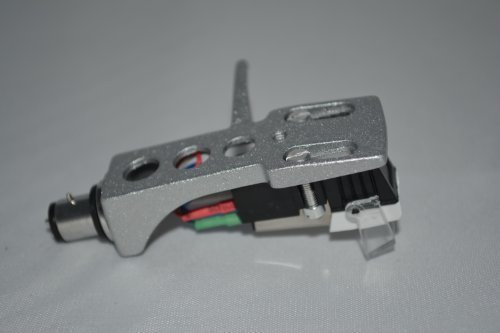 Argento copertura della TESTINA PER GIRADISCHI montaggio con CARTUCCIA PER TECHNICS SL1200,SL1200 MK2,SL1200 MK5,SL1210 MK2,SL1210 MK5,SL1600 MK2,sl1700 MK2,sl1710 MK2,SL1800 MK2,sl1810 MK2 GIRADISCHI