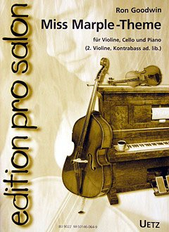 MISS MARPLE (THEMA) - arrangiert für Querflöte - Klarinette - zwei Violinen - Violoncello - Kontrabass - Klavier [Noten / Sheetmusic] Komponist: GOODWIN RON aus der Reihe: EDITION PRO SALON