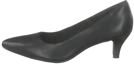 Clarks Women's Linvale Jerica Pumps, Black Black Leather, 5.5 UK