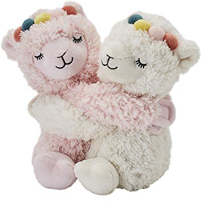Warmies® Wärmekissen/Stofftier Kuschelfreunde Lamas 2er Set Hirse Lavendelfüllung 16cm 500g