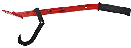 GREENSTAR - Levier Abattage Avec Griffe Tournebille - Accessoire de Bûcheronnage - Ø25 cm - Longueur 80 cm - Poids 2,4 kg - Poignée Liège