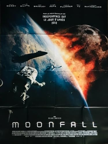 Générique Original Kinoposter – Moonfall – 120 x 160 cm – 2022 – Michael Bay/Halle Berry