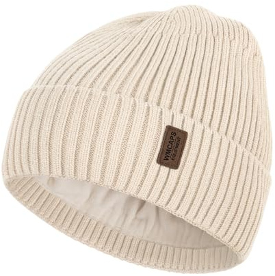 Wmcaps Herren Winter Mütze, Thermo Strickmütze, Warmes Fleece Beanie