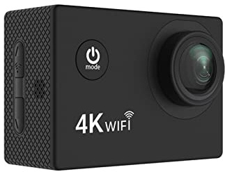 DIGNIFE Action Camera, SJ4000 AIR 4K Action Camera Full HD Allwinner 4K 30fps Sport DV 2.0 Screen Mini Helmet Waterproof Sports DV(Nero)