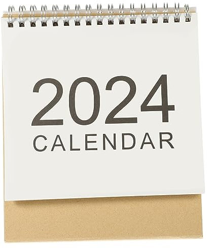 DIYEAH Kleiner Tischkalender Englisch Papier Kalender Stehend Monatsübersicht Kompakter Desktop Kalender Für Home Office Schule Mit Memo-bereich