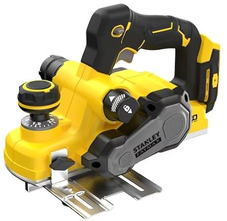 STANLEY FATMAX V20 Rabot sans fil brushless 18V, sans batterie ni chargeur, SFMCW300B-XJ
