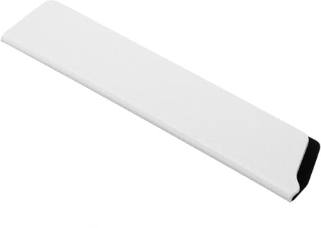 PATIKIL Fodere Per Coltelli In ABS 16.5x3.5 cm Protezione Lame Universale Fodera Per Coltelli Protettore Con Fodera In Floccato Per Cucina Domestica Bianco