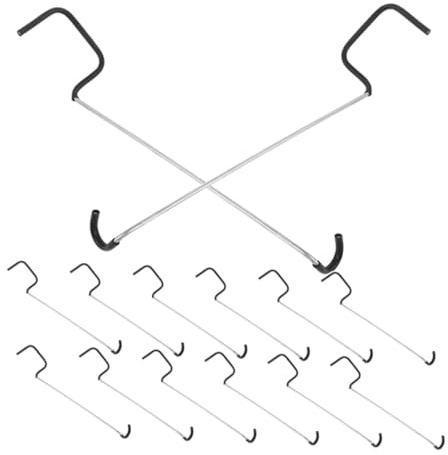 Toyvian 20 Pièces Écarteurs de Branches Robustes Galvanisé Outil Résistant à Usure pour Façonnage de Branches Arbres Fruitiers Pommiers Poiriers Cerisiers Système Polyvalent de Soutien et